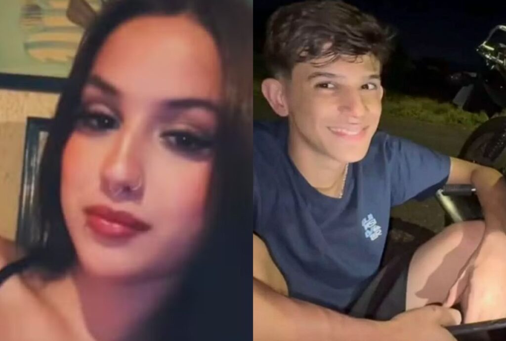Giovanna Pereira Leite e Brendon Rían Romanholi Pedroso