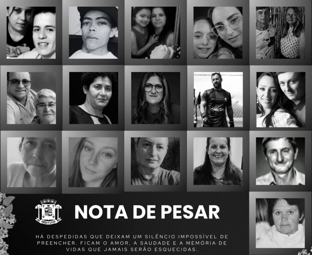 Vítimas acidente Imbituva