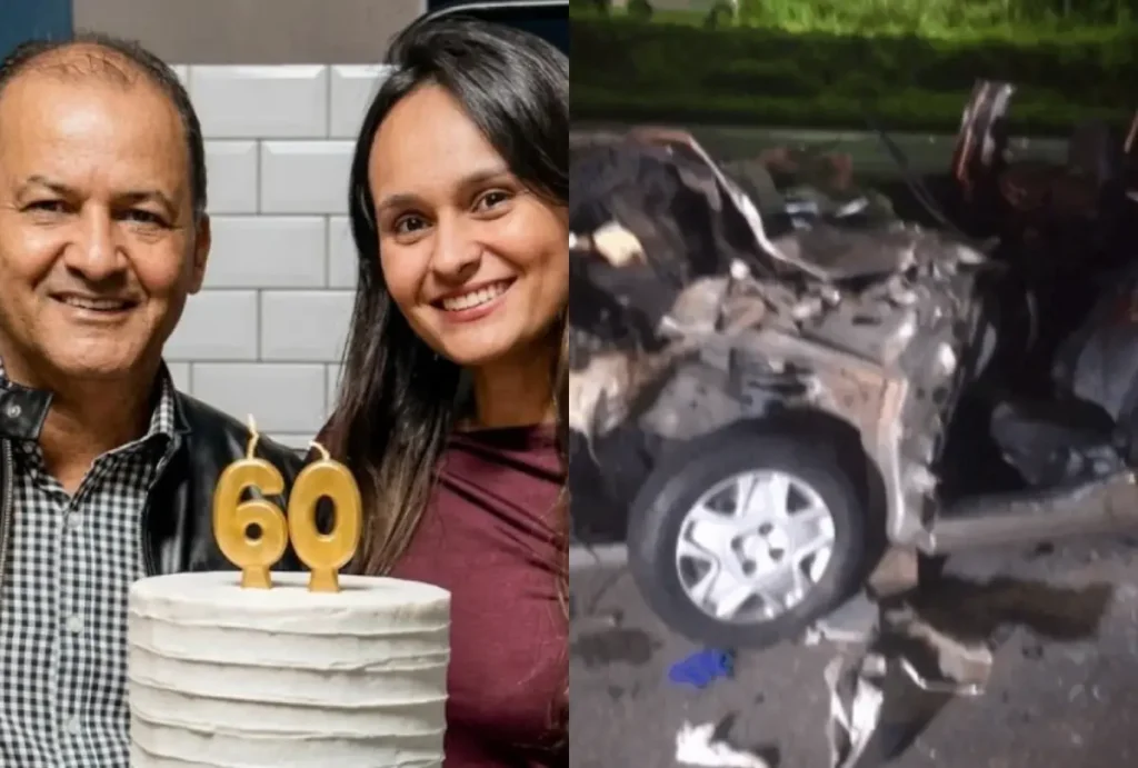 Pai e filha morrem em acidente na Dutra