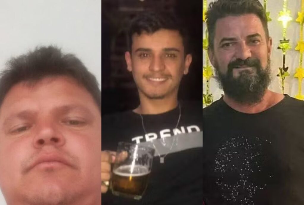 Radamés Paris, Rafael Locatelli e Jardel Locatelli