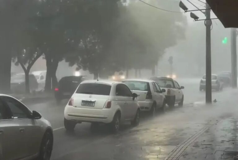 Alerta laranja de tempestade