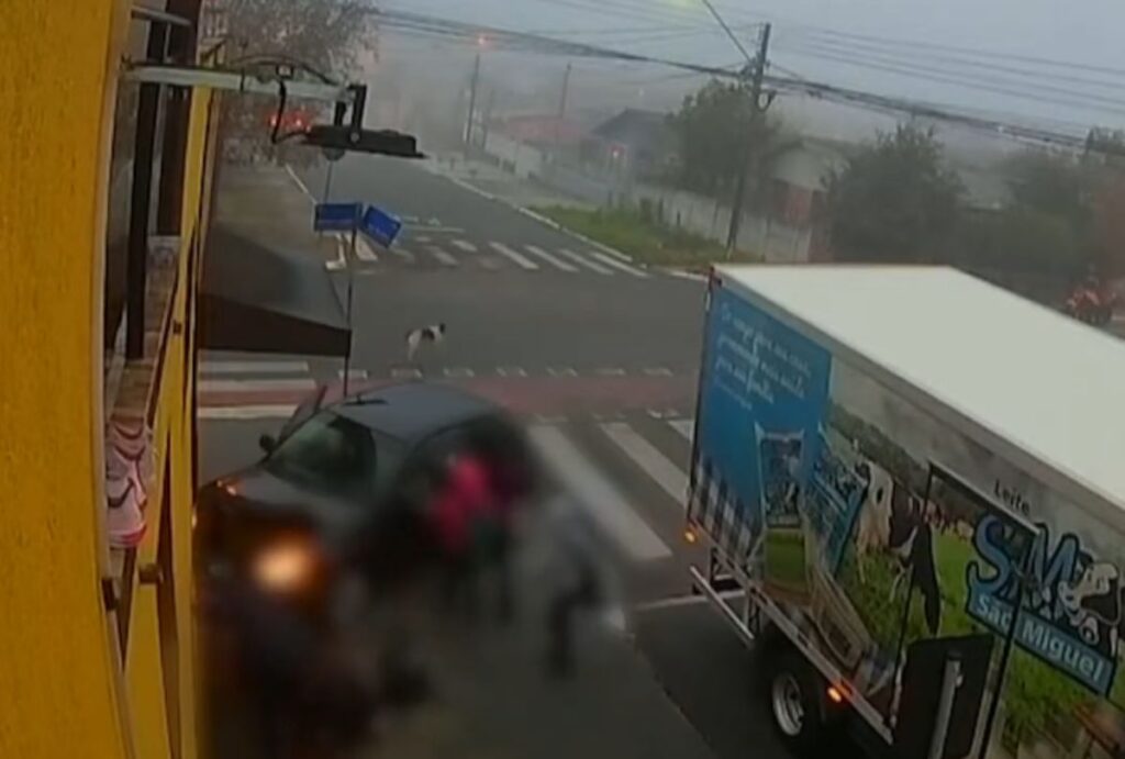Atropelamento em Castro