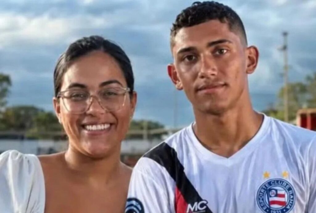 André, de 23 anos, e Geyse, de 24 anos