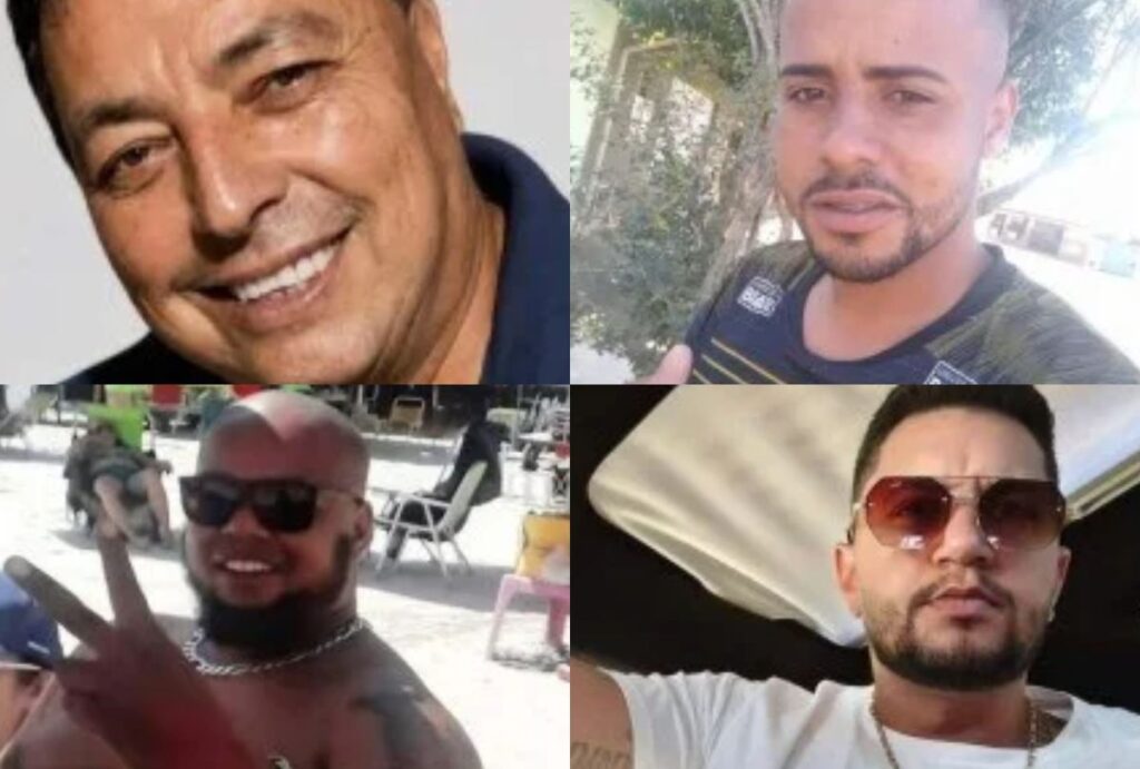 Gustavo Aurélio, Luiz Antônio Rodrigues, André Ferreira e Gustavo Fernandes Graças.