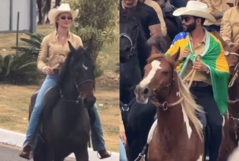 Massa Pop acompanha de perto a Cavalgada do Embaixador com Gusttavo Lima e Andressa Suita em Barretos. Veja bastidores e detalhes da cobertura especial.