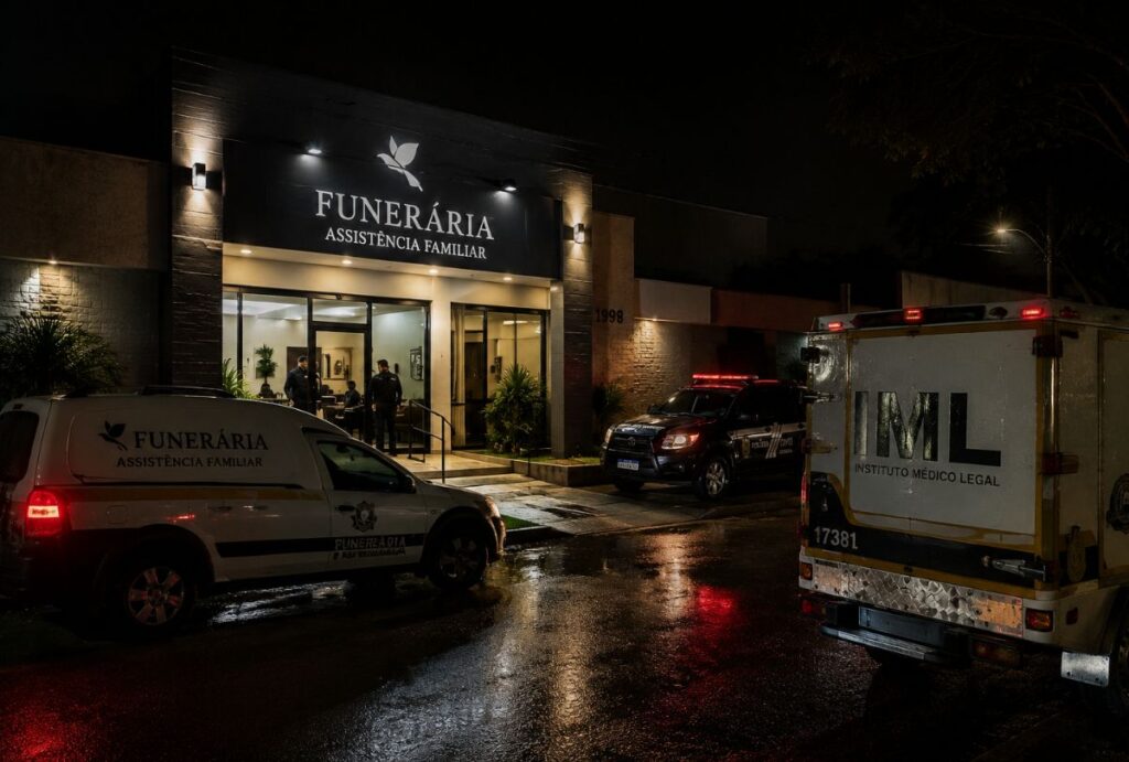 Corpos encontrados em funerária