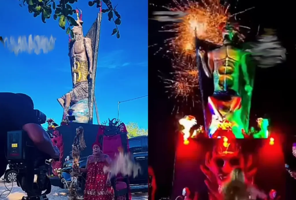 A estátua do diabo Ceará
