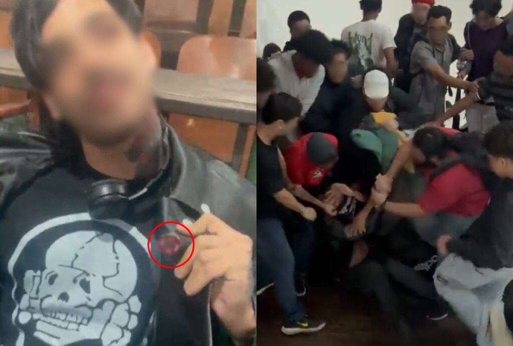 Estudante é espancado por alunos da UFRJ após usar camiseta com símbolo nazista. Universidade abriu investigação.