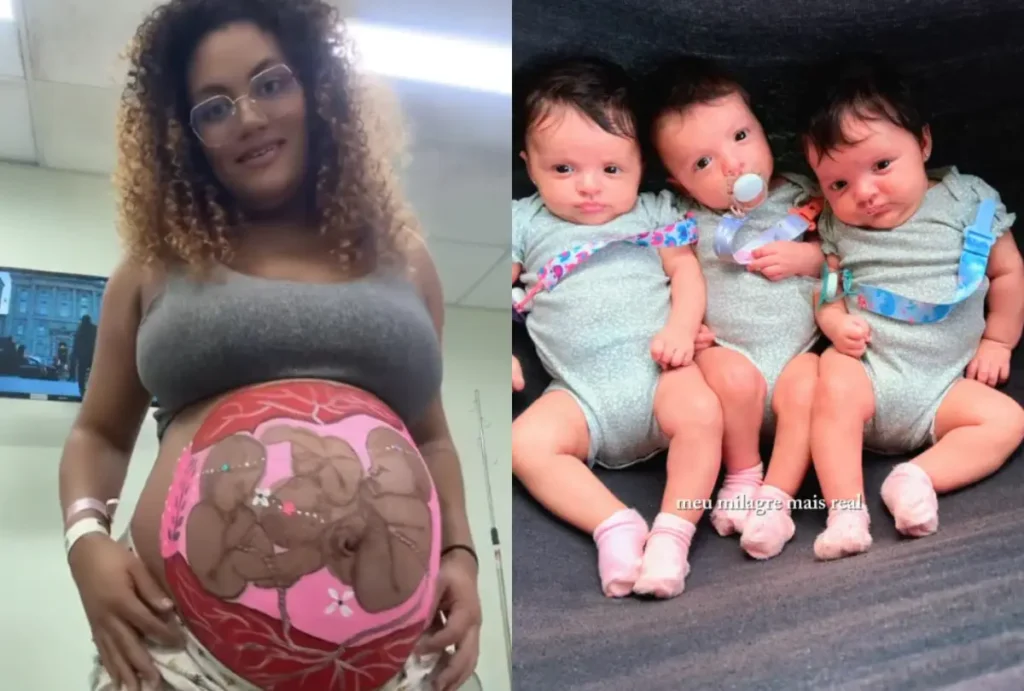Mulher descobre ser mãe de mais de um bebê