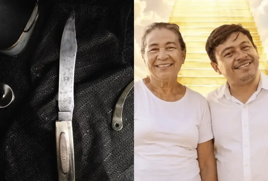 homem mata esposa e filho