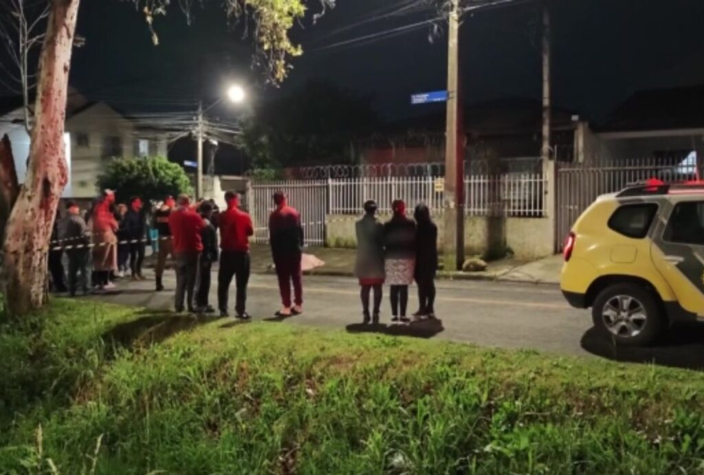 Homem morto em Curitiba