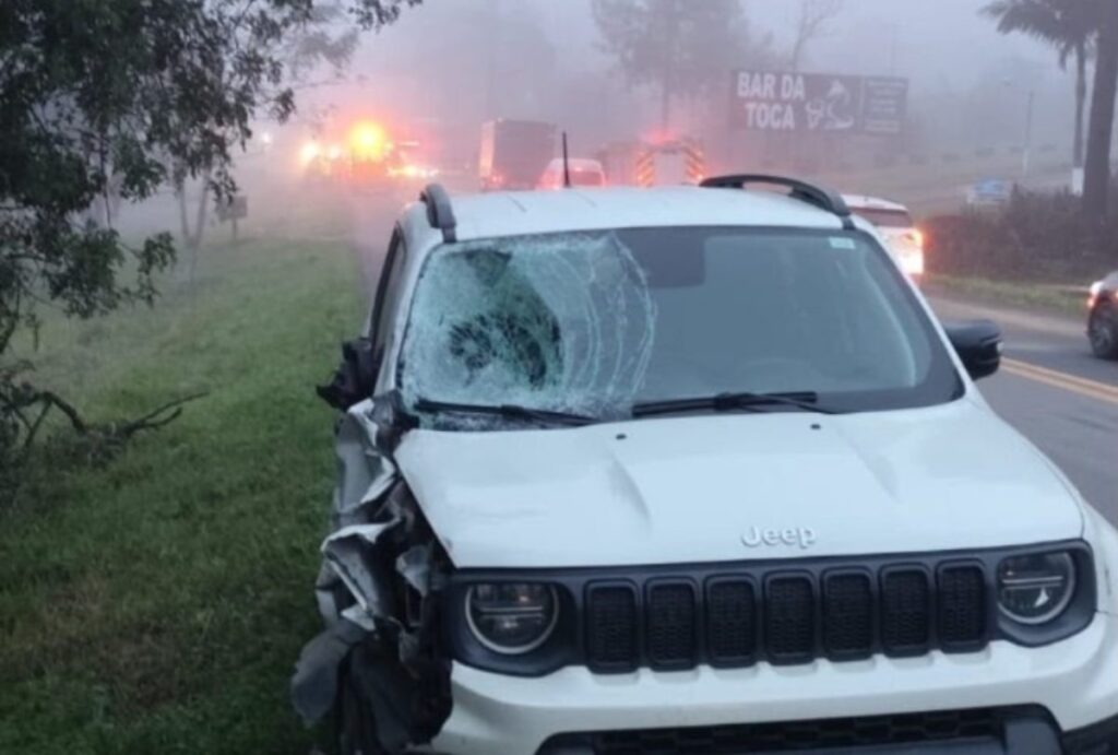Carro atropela irmãos