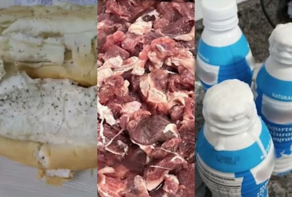 Alimentos estragados Ponta Grossa