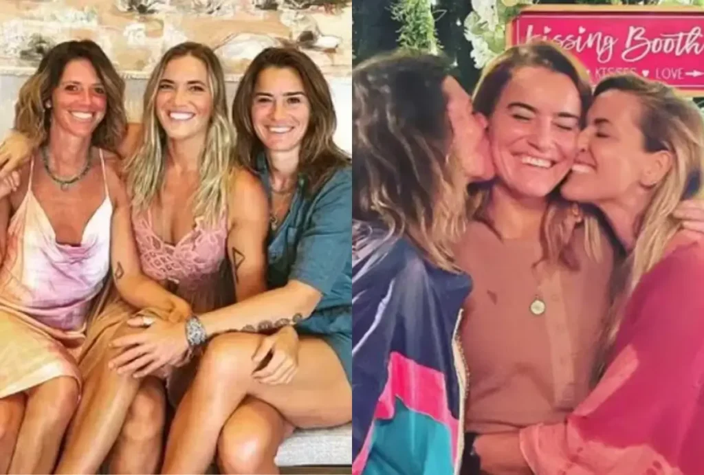 Mulher termina trisal
