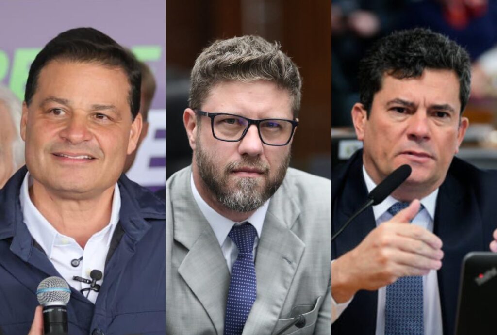 Sandro Alex, Requião Filho e Sergio Moro