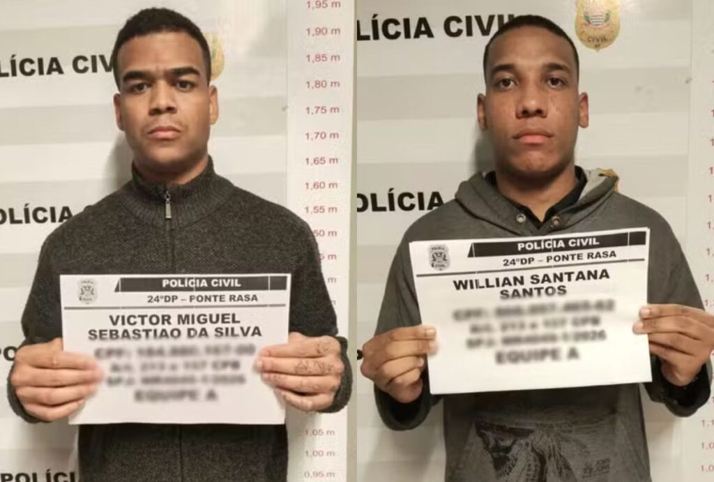Victor Miguel Sebastiao da Silva e Willian Santana Santos