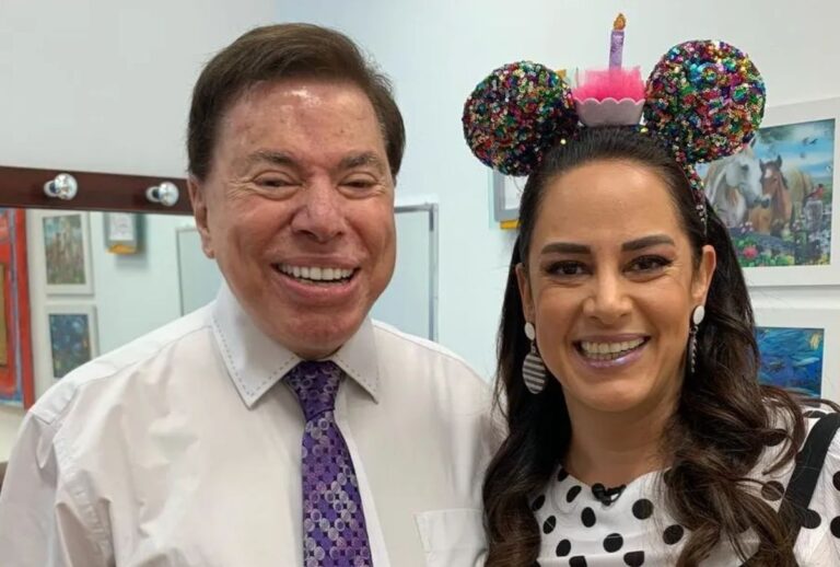 Silvia Abravanel e Silvio Santos