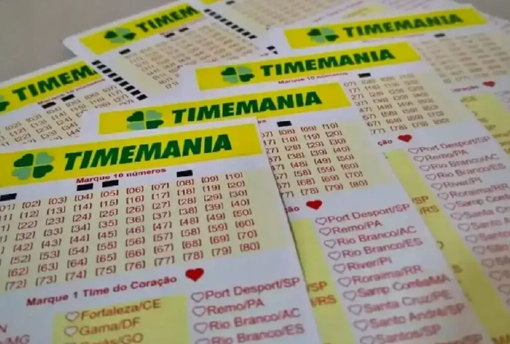 Bilhetes da Timemania