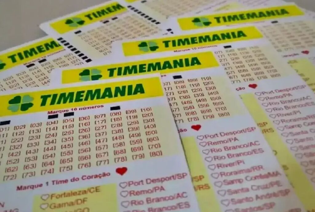 Bilhetes da Timemania