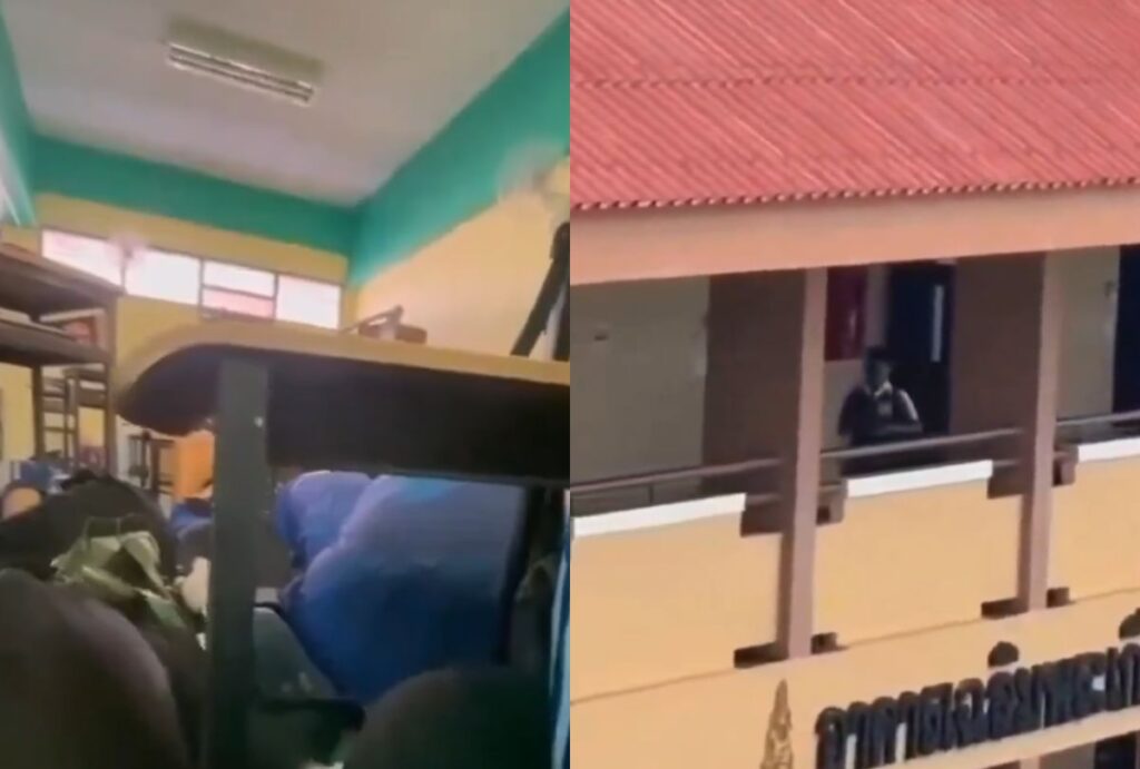 Tiros em escola na Tailândia