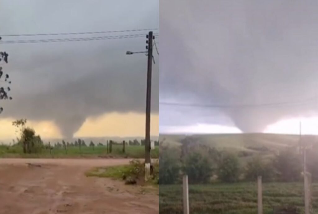Tornado em Piraí do Sul