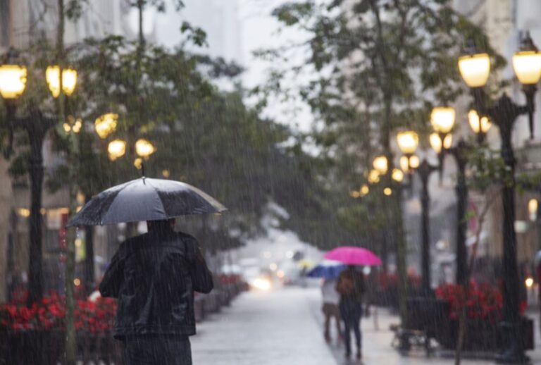 Chuva forte no Paraná