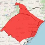 Alerta vermelho prevê tempestades severas e grande perigo no Sul