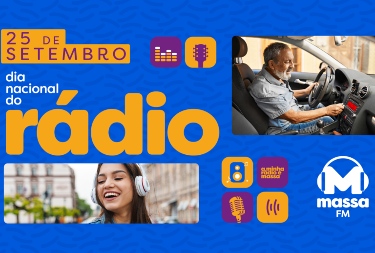Massa FM comemora o Dia do Rádio como maior rede do Brasil