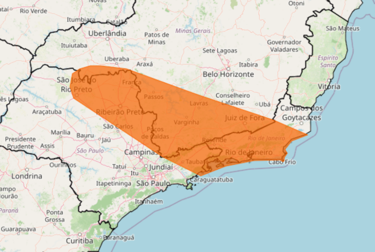 alerta de tempestade