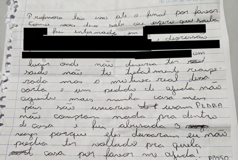 adolescente carta