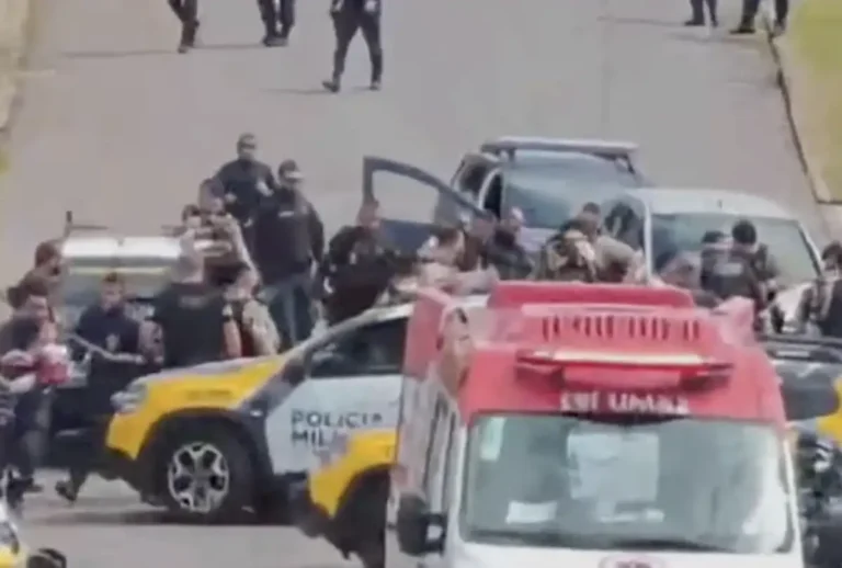 Ação da PM em Fazenda Rio Grande