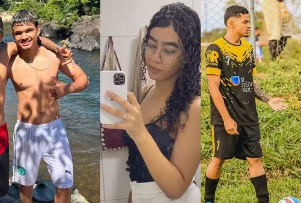 Luan Vitor Ramos, Ana Beatriz Ferreira e Wagner Hoffmann