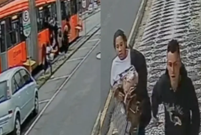 Ônibus biarticulado em Curitiba tem roubos