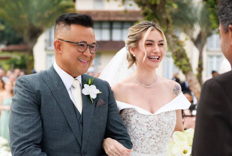 Bruno Avelar e a esposa
