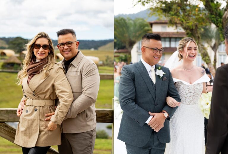 Bruno Avelar e esposa