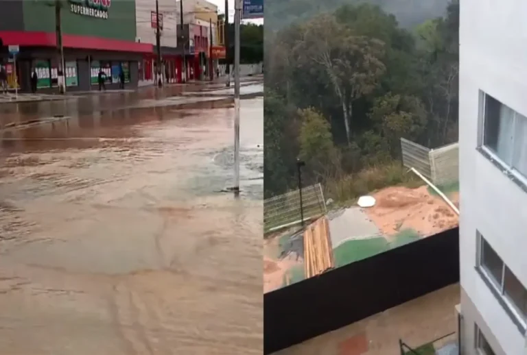 Chuva em Almirante Tamandaré