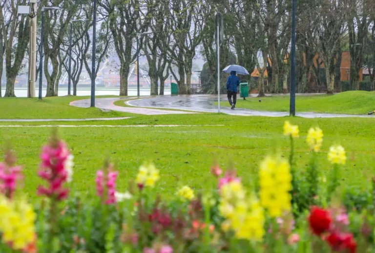 Chuvas durante a primavera no Paraná