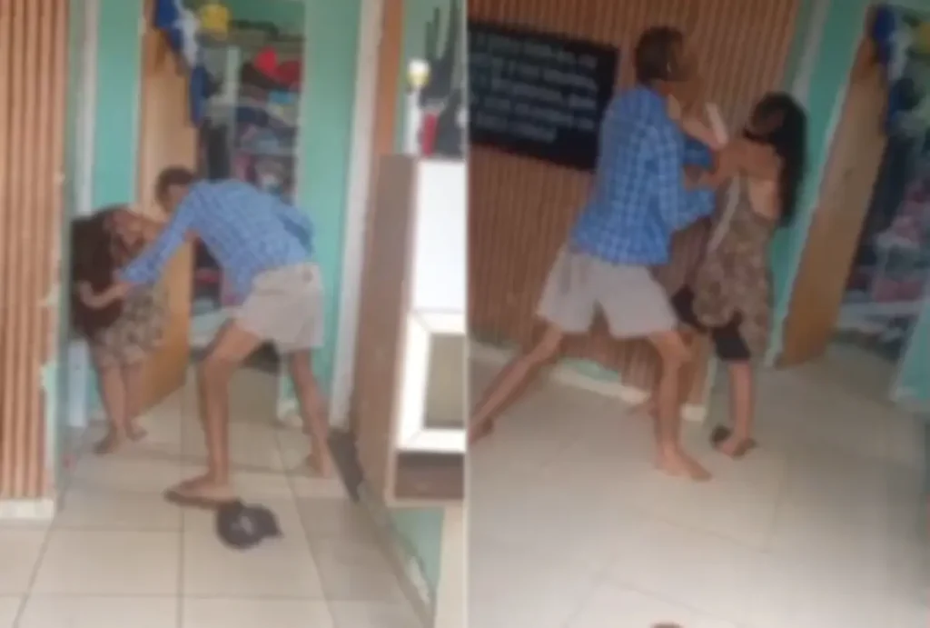 Criança filma mãe sendo agredida pelo pai no Paraná