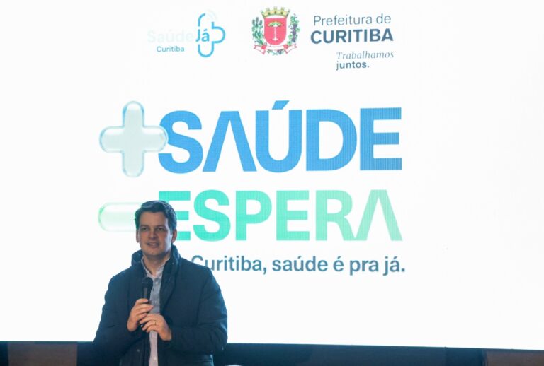 Curitiba lança o programa +Saúde -Espera com mutirões noturnos. Mais de mil cirurgias de ortopedia devem ser feitas até o fim do ano.