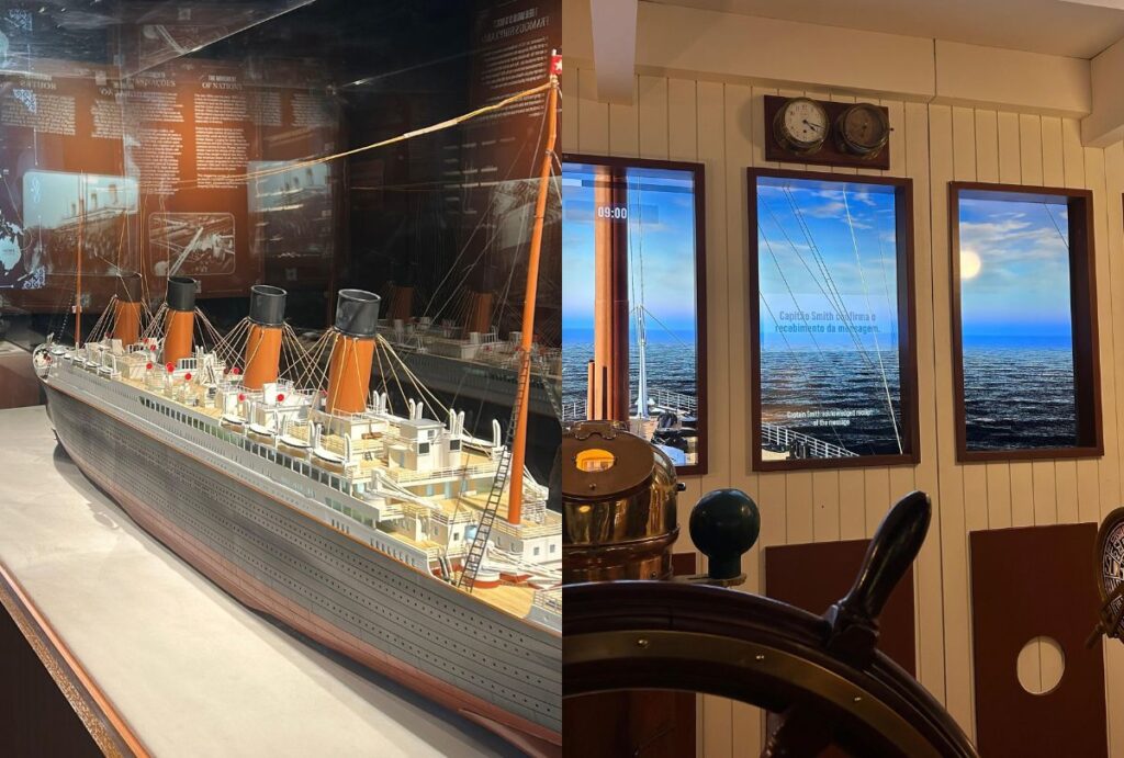 Exposição do Titanic em Curitiba