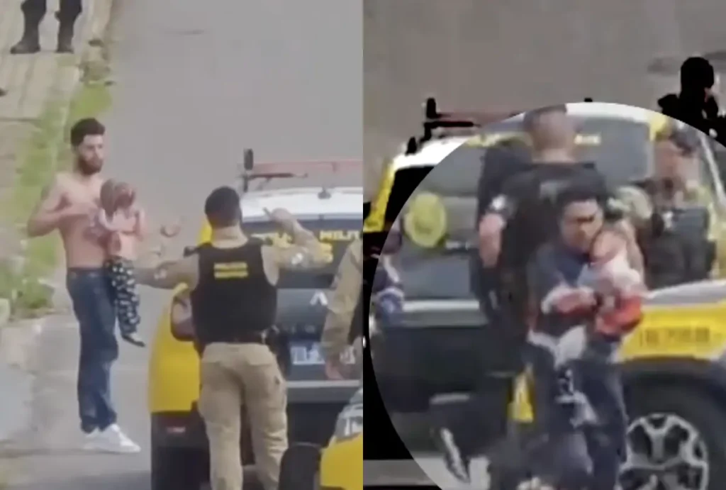Homem faz filho de refém na Grande Curitiba