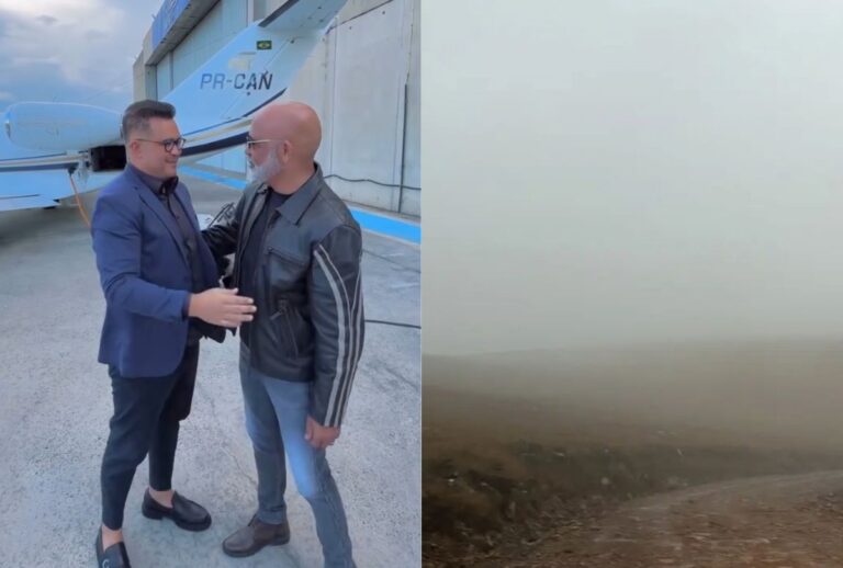 As equipes também enfrentaram chuva e baixa visibilidade durante a madrugada.
