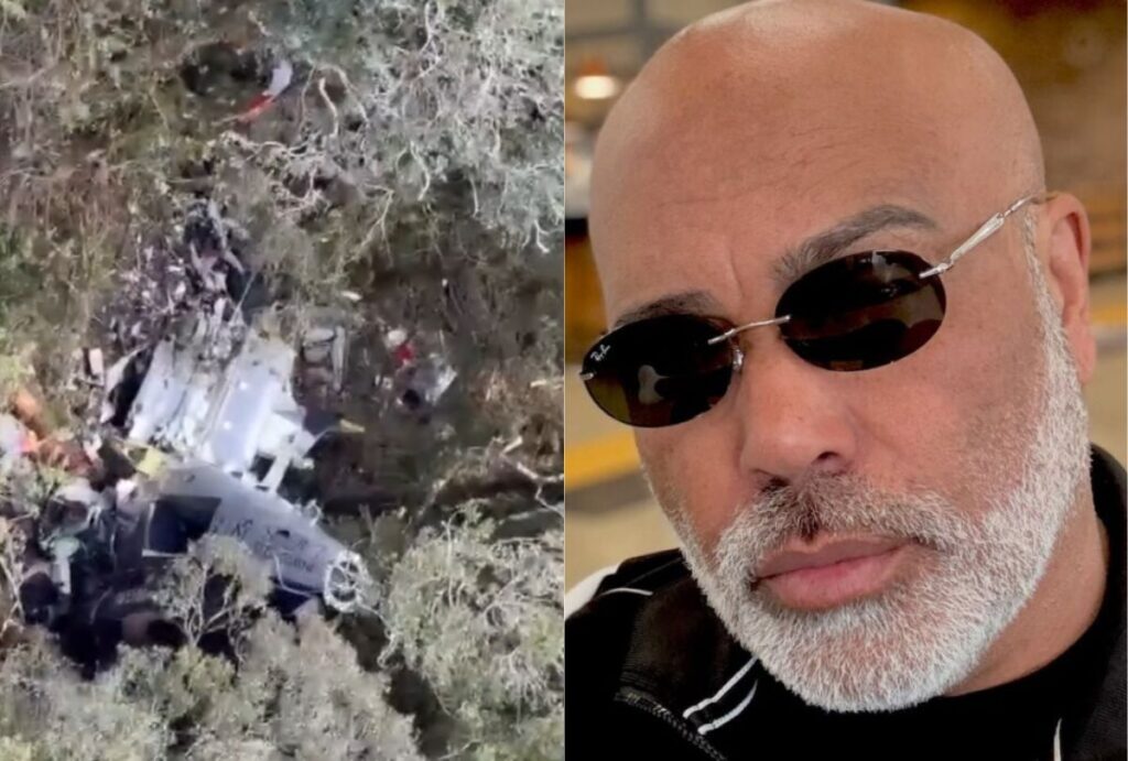 Helicóptero de Rick foi encontrado