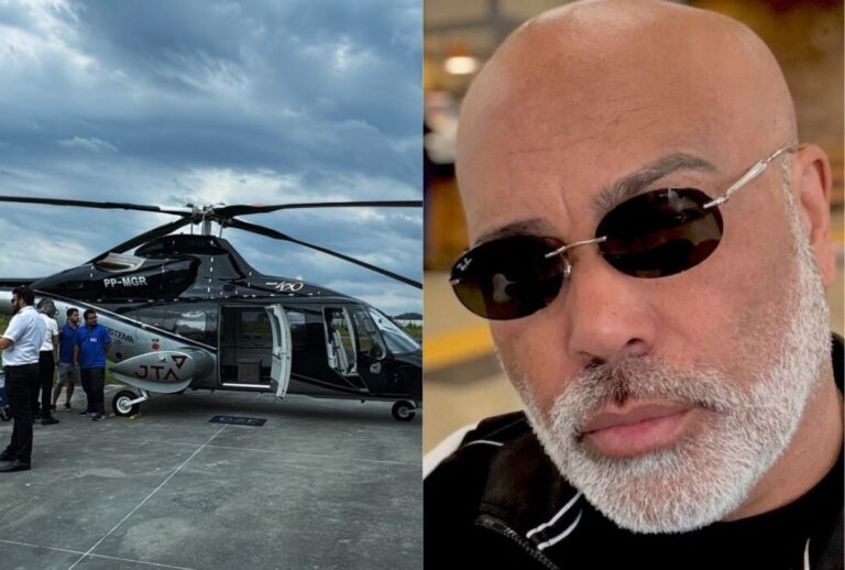 Helicóptero de Rick foi encontrado