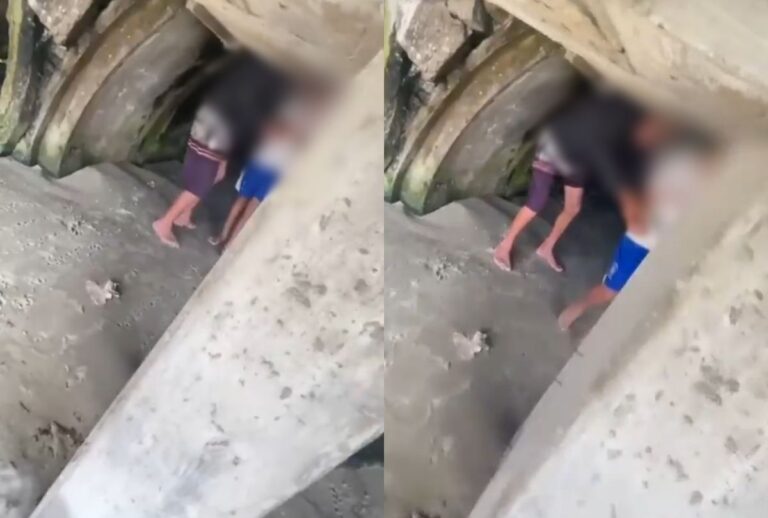 Homem preso na Praia da Enseada