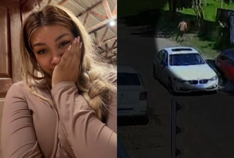 A influenciadora Alessandra Andrade e o noivo flagraram a casa sendo furtada, então perseguiram o ladrão, até a polícia o prender.