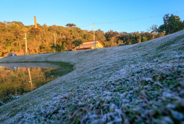 Onda de frio no Paraná