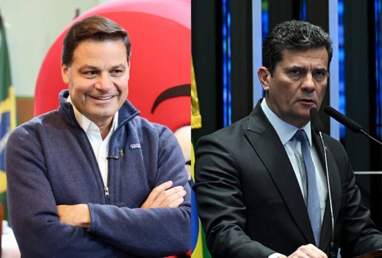 Sandro Alex e Sergio Moro