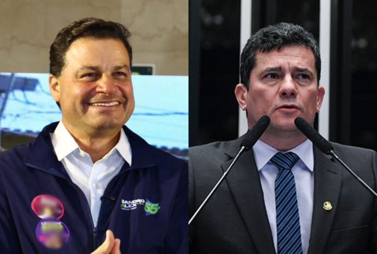 Sandro Alex e Sergio Moro