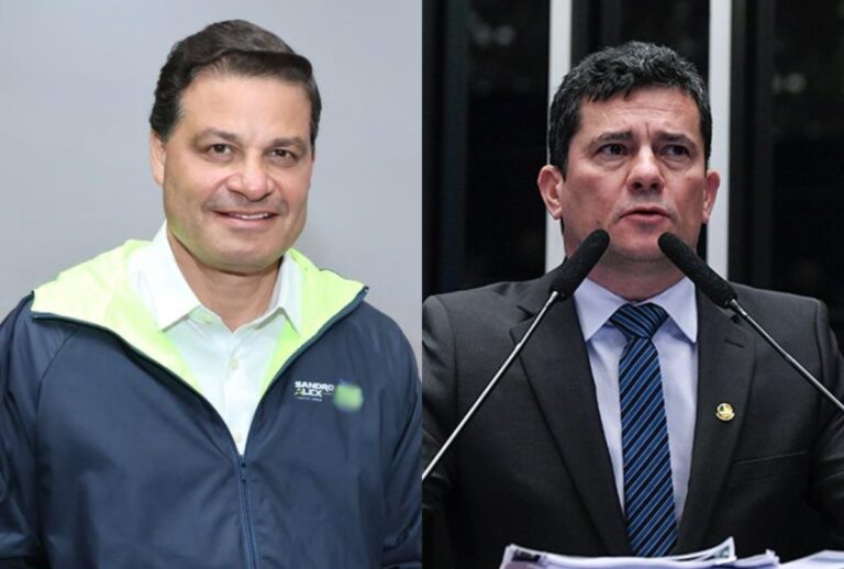 Sandro Alex e Sergio Moro